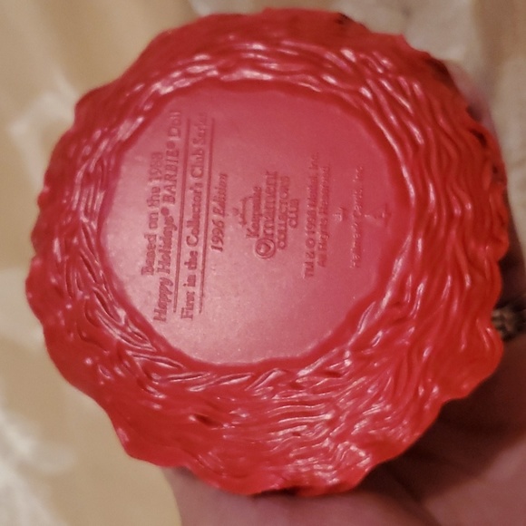 New 1996 Vintage Barbie Keepsake Ornament - Collector's Club Series - Picture 6 of 8